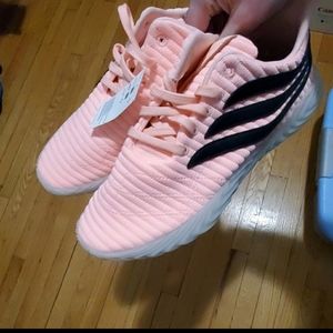 adidas | Shoes | Mens New Salmon Colorway Adidas Boost Sneakers | Poshmark